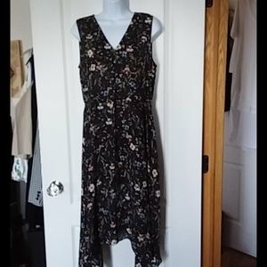 Joe fresh sleeveless, floral summer dress